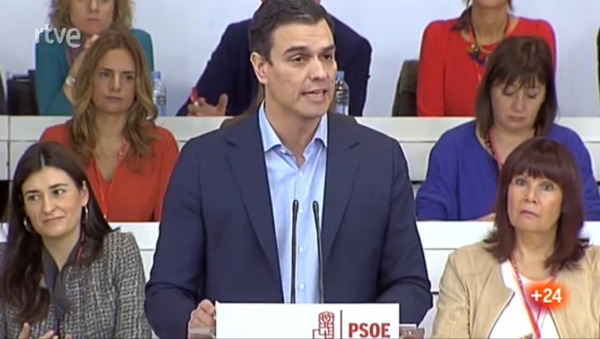 pedro sanchez comite federal