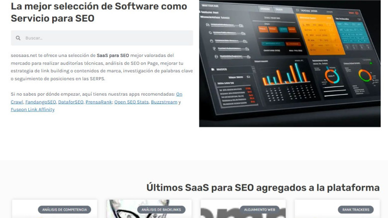 seosaas homepage