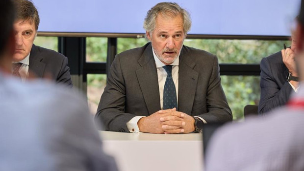 ep archivo   el ceo de acciona jose manuel entrecanales durante una rueda de prensa tras la junta