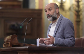 ep archivo   el diputado del bng en el congreso nestor rego interviene en una sesion de control al
