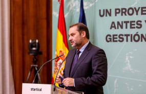 ep archivo   el ministro de transportes movilidad y agenda urbana jose luis abalos interviene en la