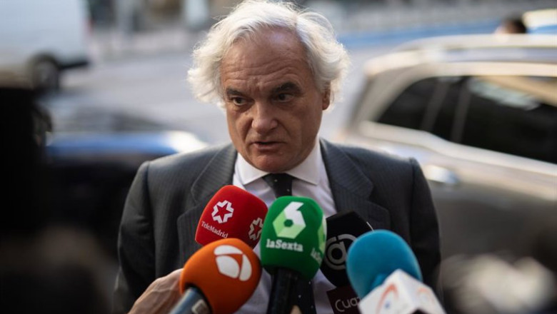 ep archivo   el presidente de la confederacion empresarial de madrid ceim miguel garrido ofrece