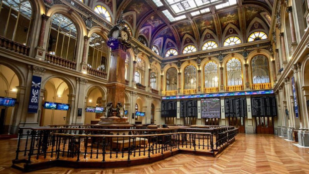 ep archivo   imagen del interior del palacio de la bolsa de madrid edificio de 1893