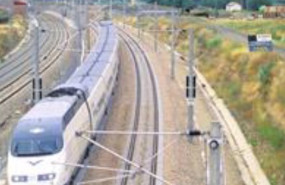 ep archivo   un tren ave a su paso por almodovar del rio