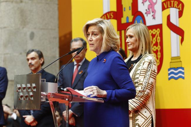 Cifuentes y Dancausa en la recepción por el Día de la Constitución | EUROPA PRESS ep cifuentesdancausala recepciondiala constitucion