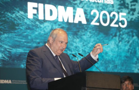 ep el ministro de industria y turismo jordi hereu interviene durante la inauguracion de la feria de