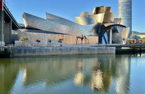 ep el museo guggenheim de bilbao en abandoibarra