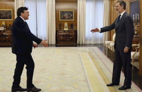 ep el rey felipe vi durante la audiencia al diputado de teruel existe tomas guitarte este martes en