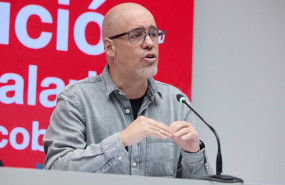 ep el secretario general de ccoo unai sordo interviene durante la presentacion del balance de la