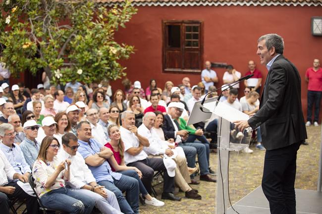 Fernando Clavijo en la Asamblea Insular de CC de Tenerife | CEDIDA ep fernando clavijola asamblea insularcctenerife