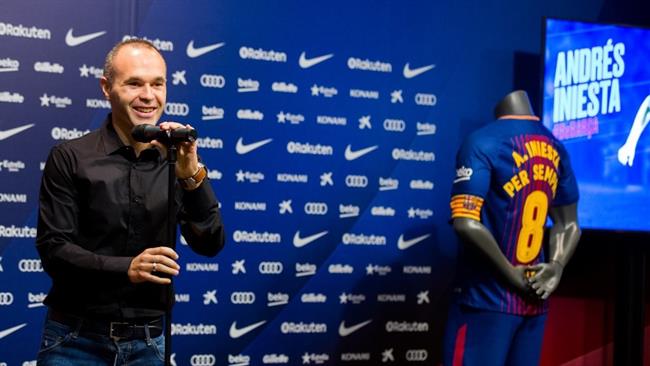 Iniesta tras su renovación con el Barça | FCB ep iniestasu renovacionbara