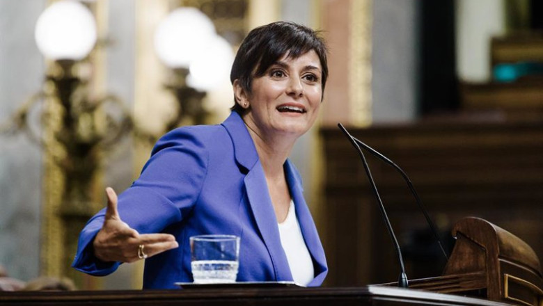 ep la ministra de vivienda isabel rodriguez interviene durante un pleno en el congreso de los ep la ministra de vivienda isabel rodriguez interviene durante un pleno en el congreso de los