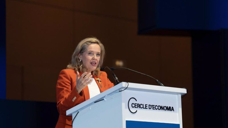 ep la vicepresidenta primera y ministra de economia nadia calvino clausura la ultima jornada de la ep la vicepresidenta primera y ministra de economia nadia calvino clausura la ultima jornada de la