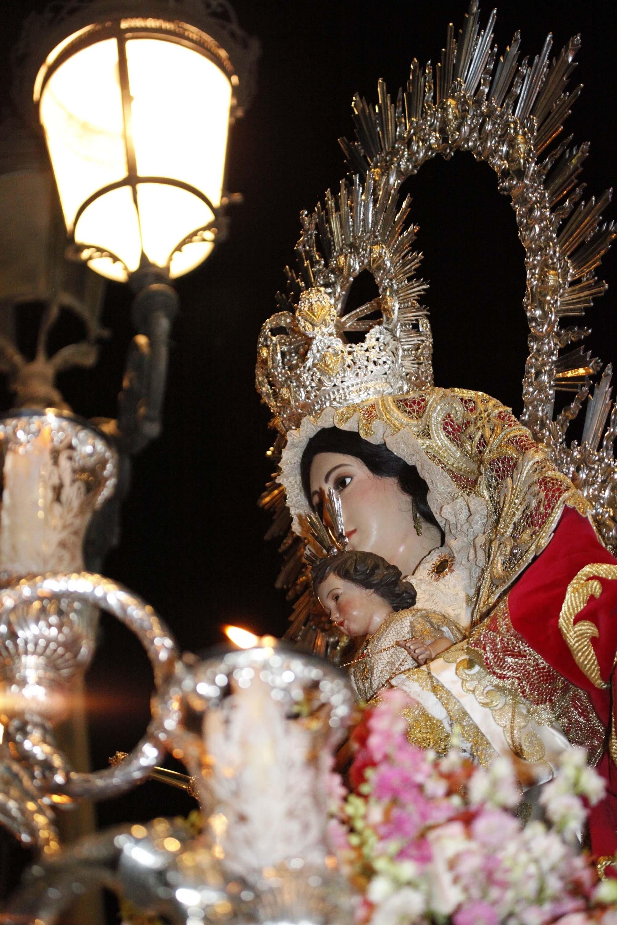 La Virgen del Rosario, Patrona de Cartaya. | EUROPA PRESS/HDAD DEL ROSARIO ep la virgenrosario patronacartaya