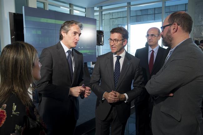 Íñigo de la Serna y Alberto Núñez Feijóo. | XUNTA DE GALICIA ep o titular do goberno galego alberto nunez feijoo xunto co ministrofomento
