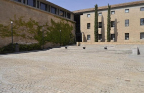 ep patio de armas del palacio de la aljaferia