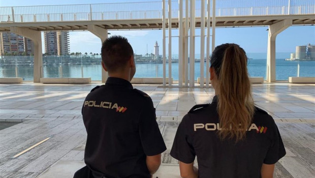 ep policias nacionales en malaga capital