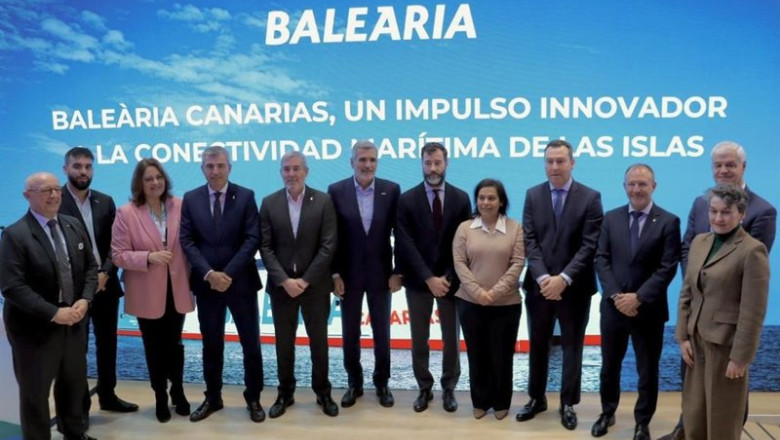 Presentación de los planes de Baleária para Canarias en Fitur | BALEÁRIA ep presentacion de los planes de balearia para canarias en fitur