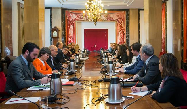 Reunión de la Fundación Luzón con los portavoces de la Comisión de Sanidad | FUNDACIÓN LUZÓN ep reunionla fundacion luzonlos portavocesla comisionsanidad
