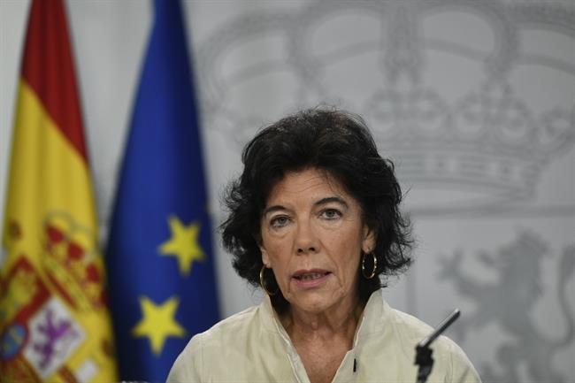 Rueda de prensa de la portavoz del Gobierno, Isabel Celaá | ÓSCAR DEL POZO/EUROPA PRESS ep ruedaprensala portavozgobierno isabel celaa