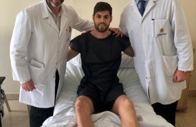 ep santiago yusta operado con exito de su rodilla izquierda por los doctores leyes y flores en