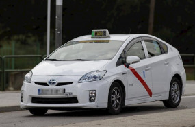 ep un taxi durante el estado de alarma decretado por el coronavirus