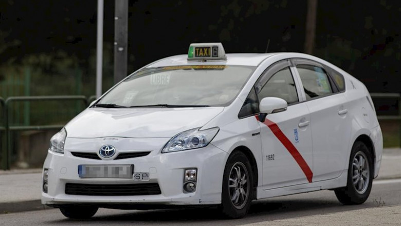 ep un taxi durante el estado de alarma decretado por el coronavirus