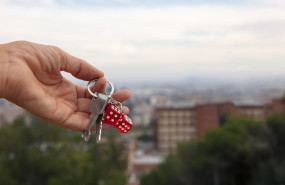 still life keys new home 