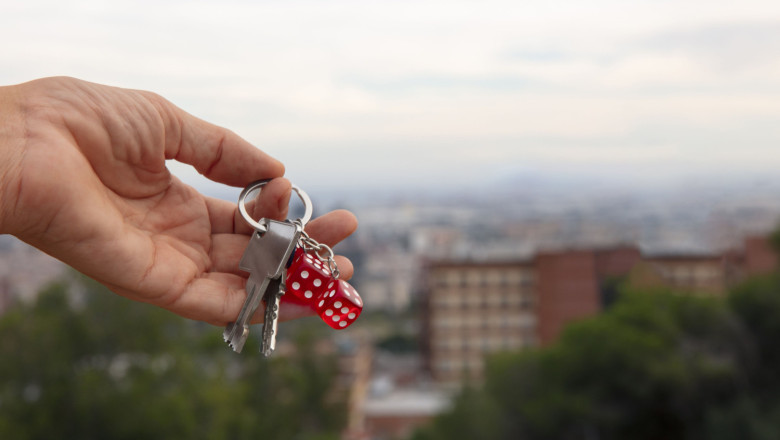 still life keys new home 