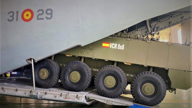 ep archivo   el vcr 8x8 dragon durante la prueba