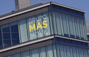 ep archivo   fachada de la empresa grupo mas movil ubicada en madrid espana
