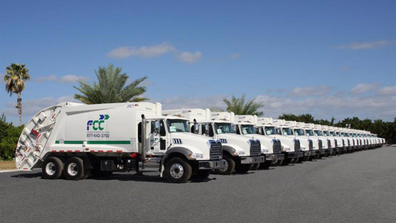 ep archivo   flota camiones recolectores de fcc servicios medio ambiente