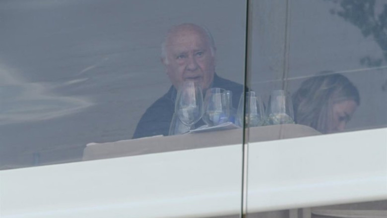 ep archivo la presidenta de inditex marta ortega y el empresario amancio ortega durante la ep archivo la presidenta de inditex marta ortega y el empresario amancio ortega durante la