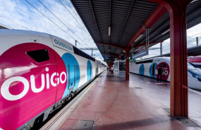 ep archivo   un tren en el anden durante la inauguracion de la linea de ouigo entre madrid albacete