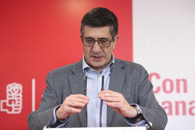 ep candidatola secretaria generalpsoe patxi lopezuna ruedaprensa