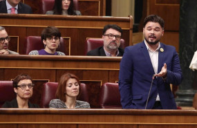 ep el portavoz de erc en el congreso de los diputados gabriel rufian interviene durante el turno de