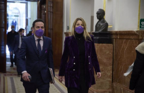 ep el portavoz parlamentario de ciudadanos edmundo bal y la diputada de ciudadanos maria munoz vidal