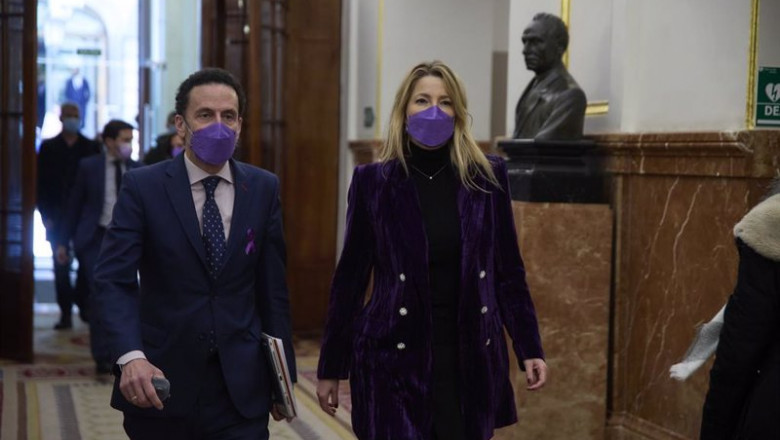 El portavoz parlamentario de Ciudadanos, Edmundo Bal y la diputada de Ciudadanos, María Muñoz Vidal, a su llegada a una sesión plenaria en el Congreso | Jesús Hellín - Europa Press ep el portavoz parlamentario de ciudadanos edmundo bal y la diputada de ciudadanos maria munoz vidal
