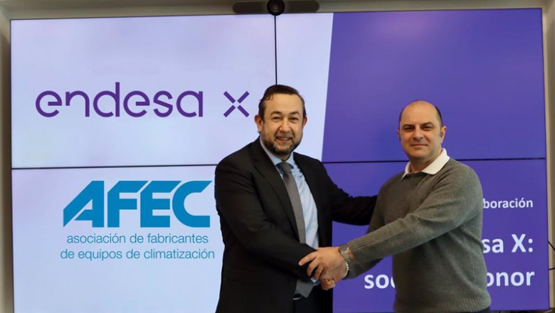ep el presidente de afect francisco perucho y el director general de endesa x davide ciciliato