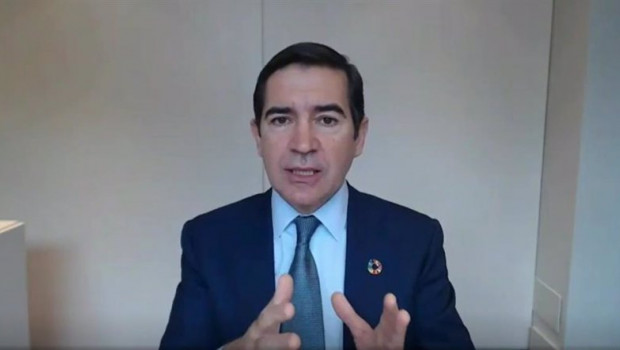 ep el presidente de bbva carlos torres vila durante la presentacion de resultados de 2020