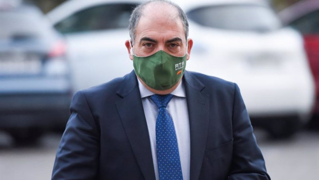 ep el presidente de la federacion de asociaciones de trabajadores autonomos ata lorenzo amor en una