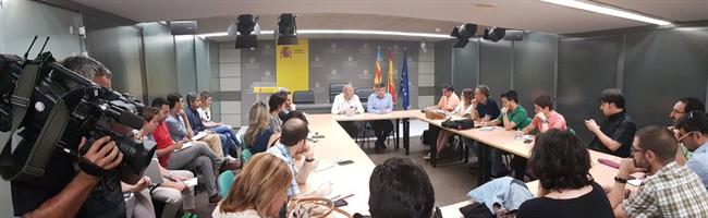 Encuentro con el delegado del Gobierno en la Comunitat Valenciana | DELEGACIÓN DEL GOBIERNO ep encuentrodelegadogobiernola comunitat valenciana