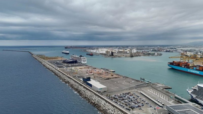 ep espacio que ocupara la futura terminal g de cruceros del puerto de barcelona