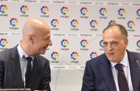 ep esteve calzadajavier tebas presentaninforme football transfer review