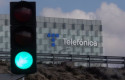ep fachada de la sede de telefonica a 7 de noviembre de 2024 en madrid espana telefonica registro un