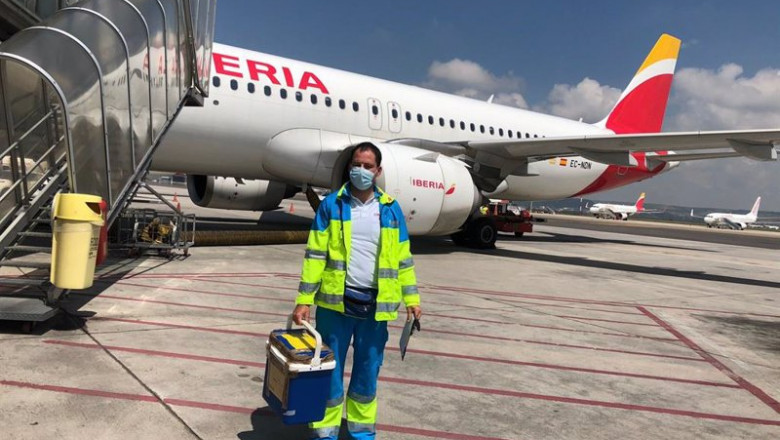 ep grupo iberia transporto 88 organos para trasplantes en 2020 ep grupo iberia transporto 88 organos para trasplantes en 2020