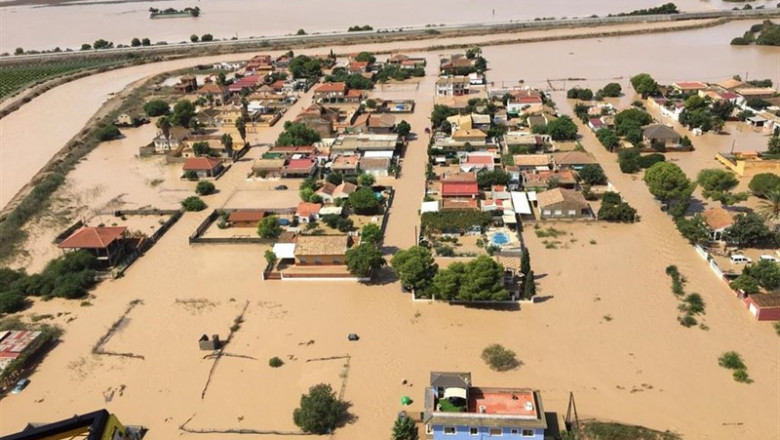 Imagen tomada este viernes 13 de septiembre por el helicóptero de la Dirección General de Seguridad Ciudadana y Emergencias en Los Alcázares | 112 ep imagen tomada este viernes 13 de septiembre por el helicoptero de la direccion general de