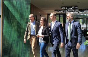 ep inaki oyarzabal junto a alfonso alonso leticia comeron y javier maroto