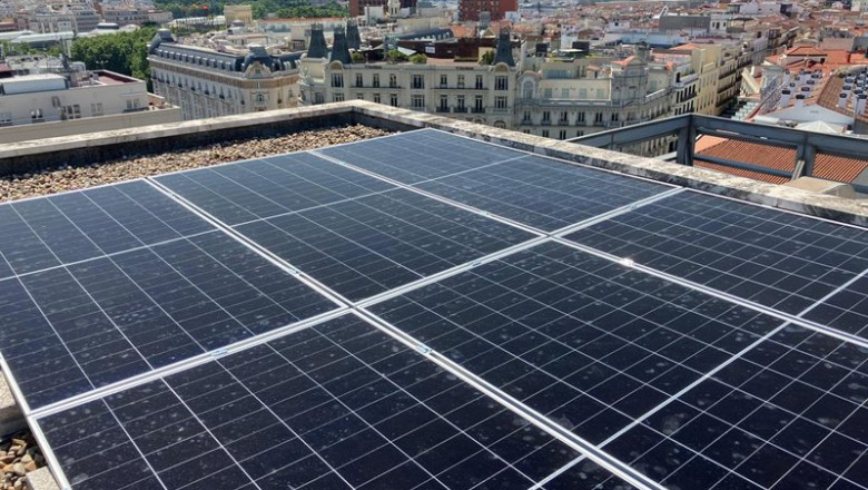 Instalación fotovoltaica de Iberdrola en el Congreso de los Diputados | IBERDROLA ep instalacion fotovoltaica de iberdrola en el congreso de los diputados