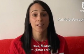 ep la atleta patricia sarrapio en un video del ayuntamiento de madrid